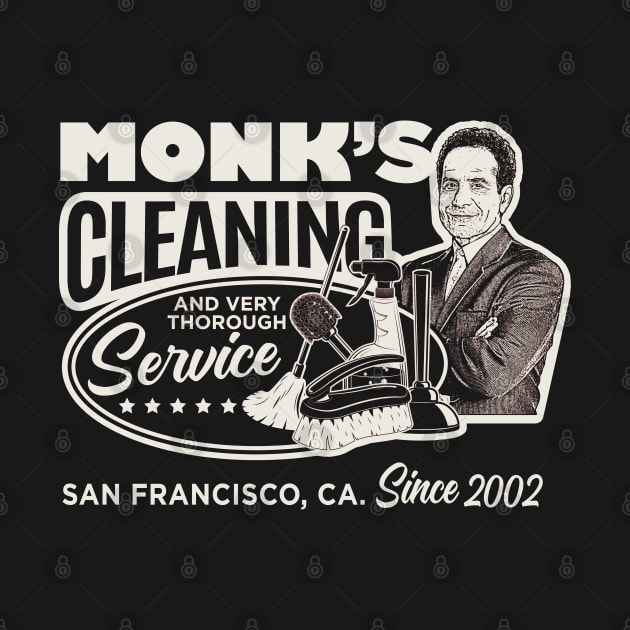 Monk's Cleaning Service by Alema Art