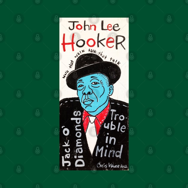 John Lee Hooker by krusefolkart