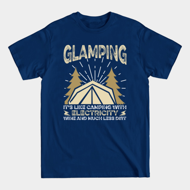 Discover Glamping with tent - Glamping - T-Shirt