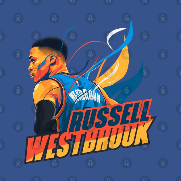 Russell Westbrook by bikonatics