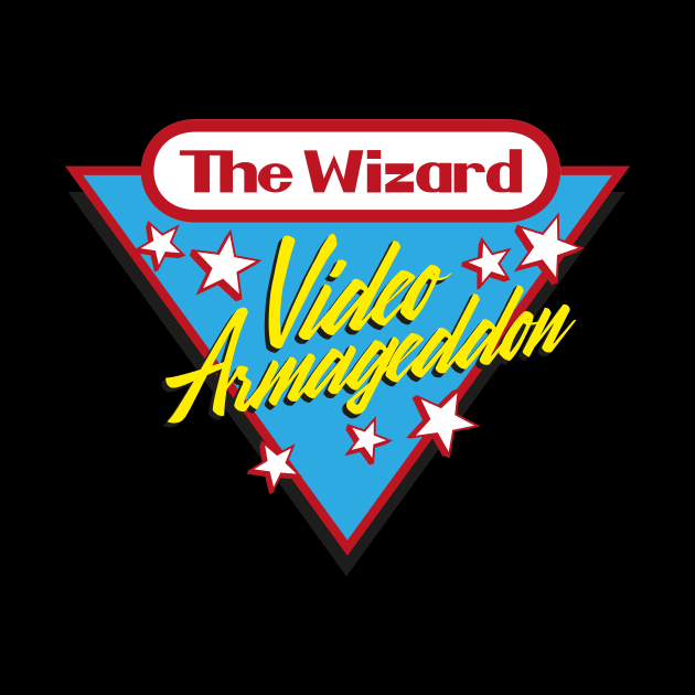 The Wizard - Video Armageddon 1990 tee by RetroReview