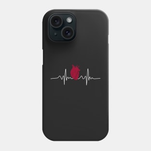 anatomy heart Phone Case