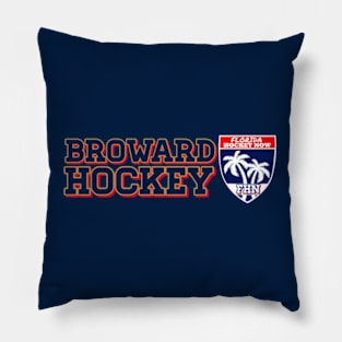 Broward Hockey Pillow