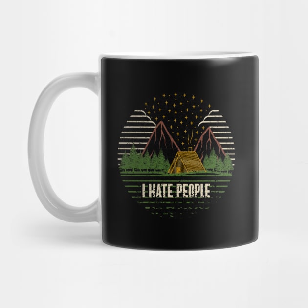 Discover i hate people camping lovers - I Hate People - Mug