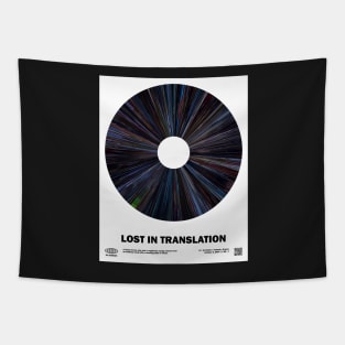 minimal_Lost in Translation Warp Barcode Movie Tapestry