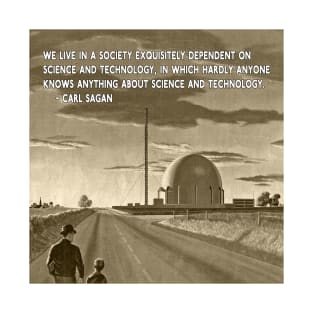 Carl Sagan Quote T-Shirt