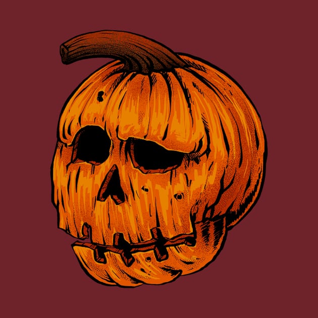 Pumpkin Head by marimasstudio