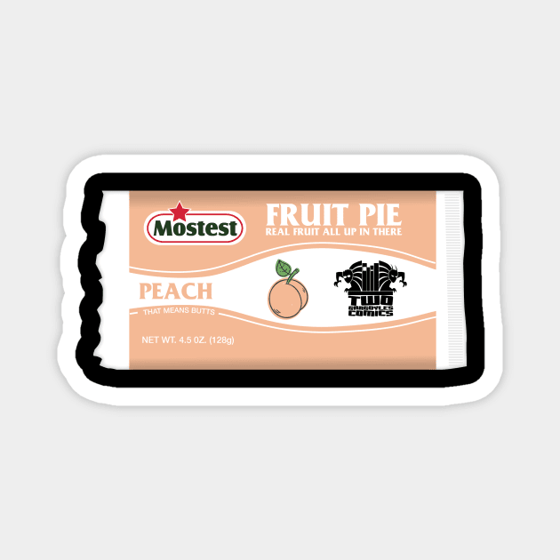 Mostest Fruit Pies - Peach Magnet by Twogargs