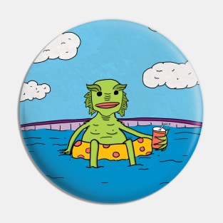 Creature Lounge Pin