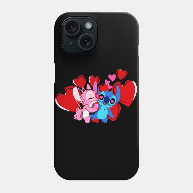 Love Stitch Phone Case by Rohman1610