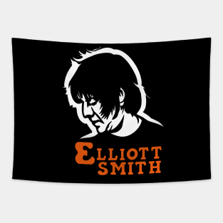 Elliott Smith in Retro Style Tapestry