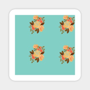 peach flower Magnet