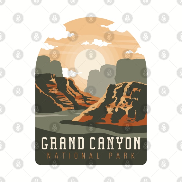 Grand Canyon National Park by HiFi Tees