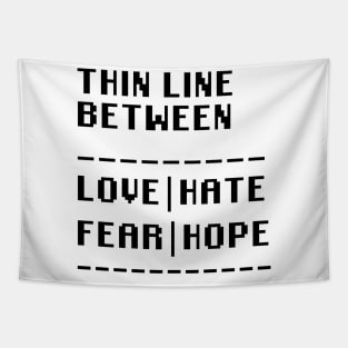 Thin Line Tapestry