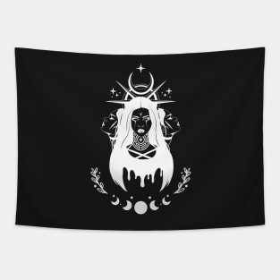 Hecate Witch Goddess Tapestry