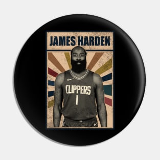 Los Angeles Clippers James Harden Pin