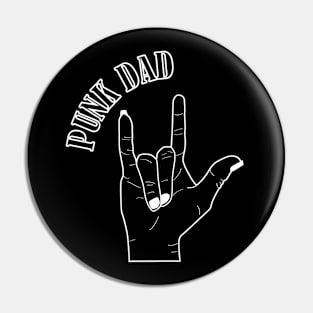 Punk dad Pin