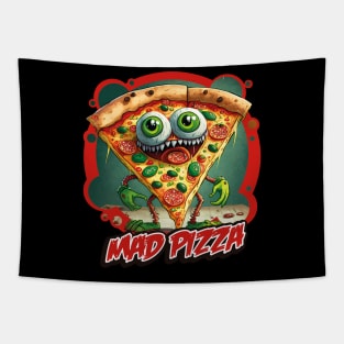 Mad Pizza Tapestry