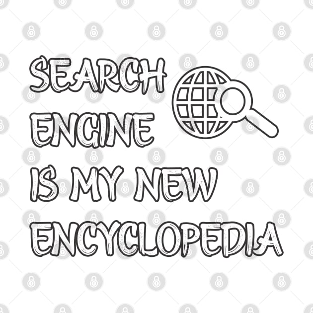 Search Engine is my new Encyclopedia BLK version by Markyartshop