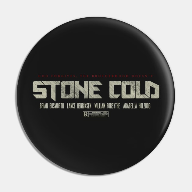 Stone Cold title Pin by D-Wrex T-Shirts 