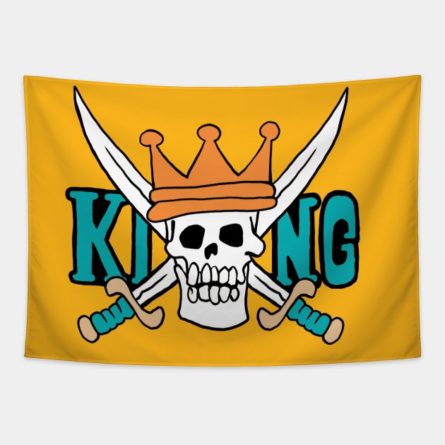 Pirate KING Tapestry by malbatross