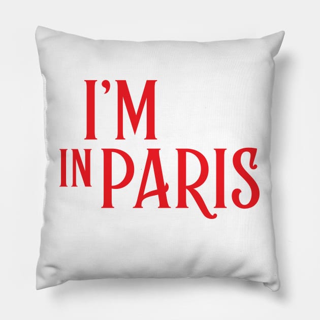 Emily in Paris Pillow by Yasmin14