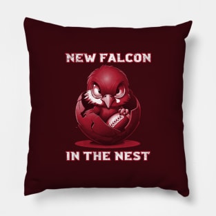 New falcon in the nest Pillow