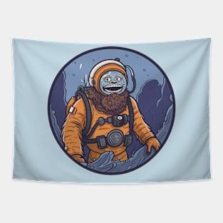 Sassy Scuba Diver! Tapestry