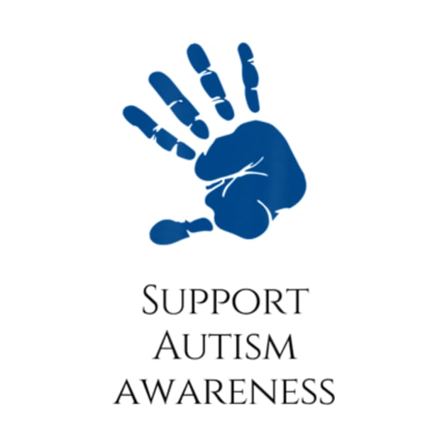 Support Autism Awareness For All Autistic People We Love by StuSpenceart