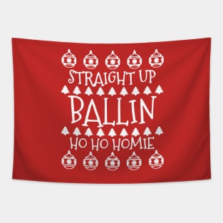 Christmas Ballin Tapestry