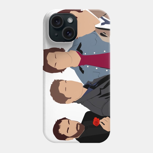 Supernatural Crowley Dean Sam Castiel - Supernatural - Phone Case