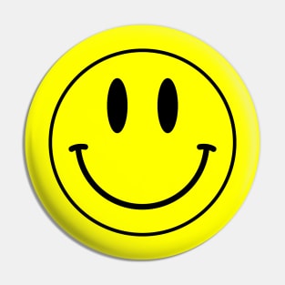 Acid House Smile Face Pin