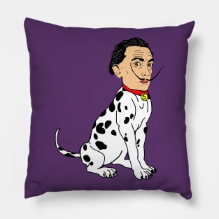 Salvador Dalmatian Pillow