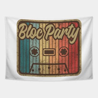 Bloc Party Vintage Cassette Tapestry