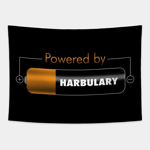 Harbulary batteries Tapestry by dann