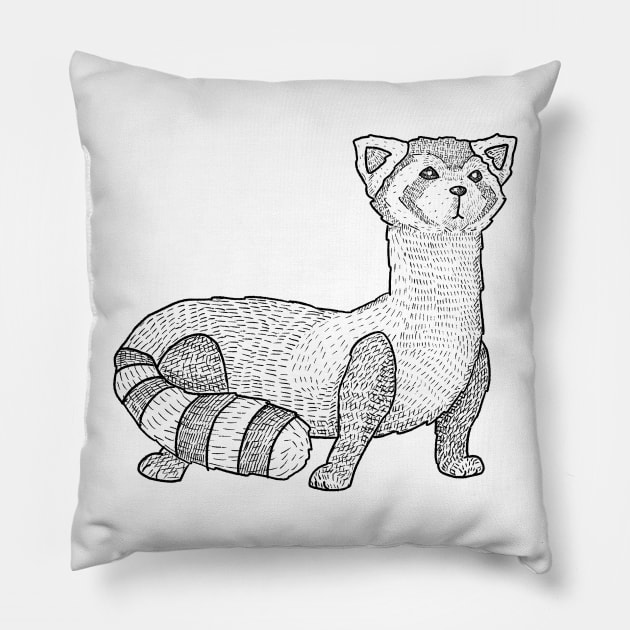 Pabu The Fire Ferret Legend of Korra Pillow by twobeans