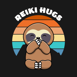 Reiki Hugs! Sloth - style 1 T-Shirt