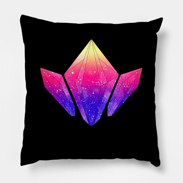 Crystaline Pillow by Sirenarts