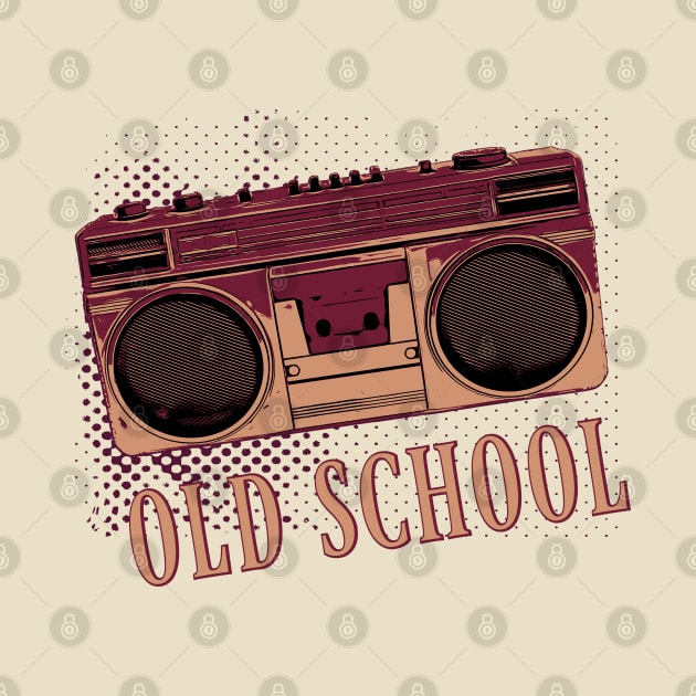 OLD SCHOOL BROWN VINTAGE 1980 by Degiab