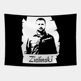 Zelensky White Tapestry