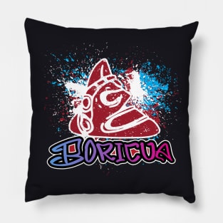 Graffiti Splash Taino Cemi Pillow