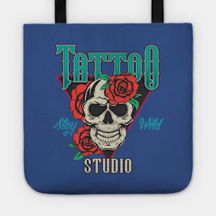 Tattoo Studio Stay Wild Cool Design Tote