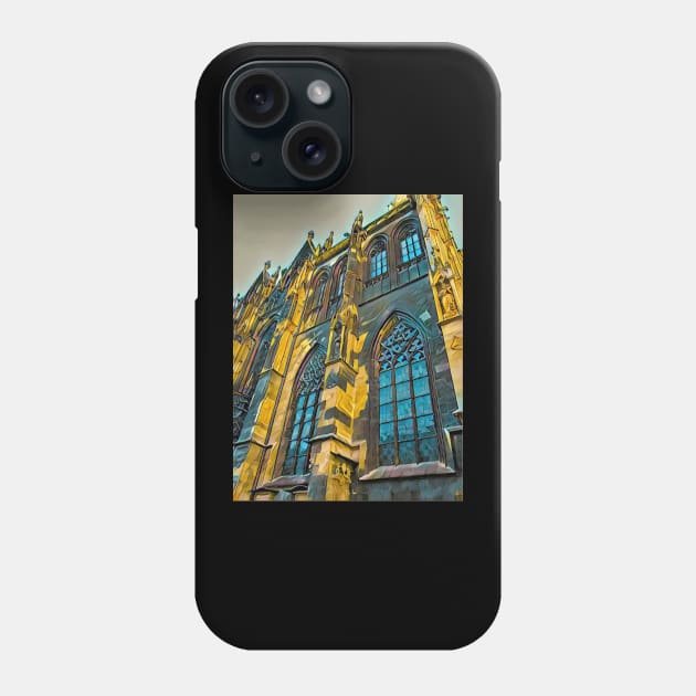 Gothic Church Phone Case by StewStudio