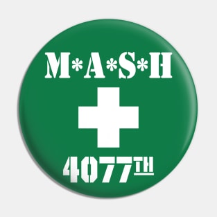 MASH m*a*s*h White Cross 4077th Korea Pin