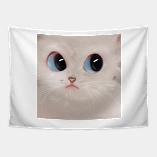 Square cat Tapestry