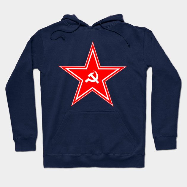 red star hoodie