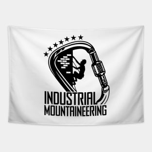 Industrial mountaineering Tapestry