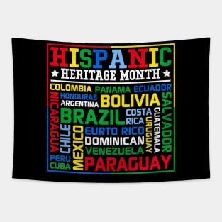 All Latin American Latino Tapestry