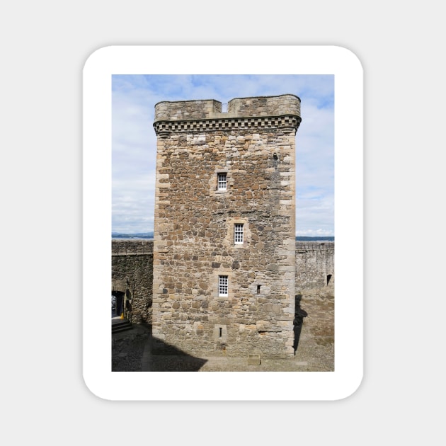 Blackness Castle ( Fort William in Outlander ) Scotland Magnet by goldyart