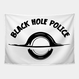 James Webb Space Telescope Black Hole Police Tapestry